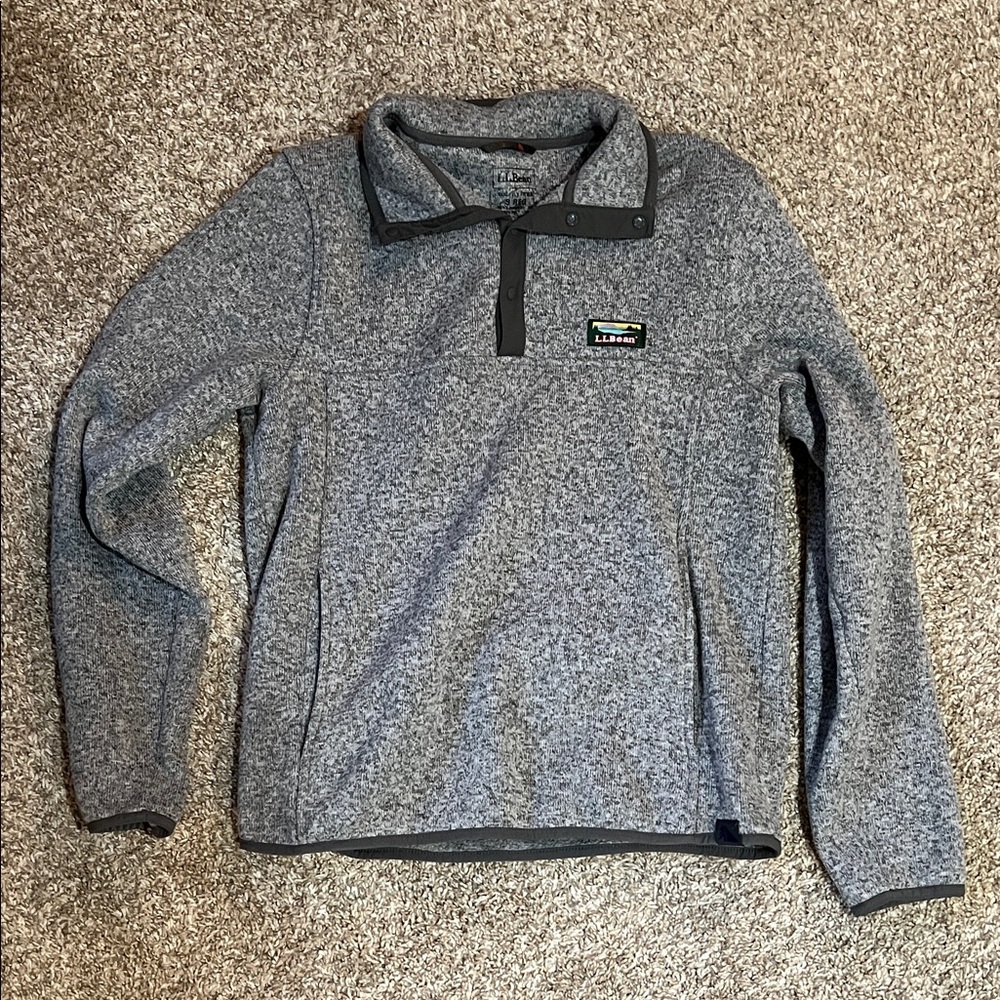 LL Bean Pullover Fleece